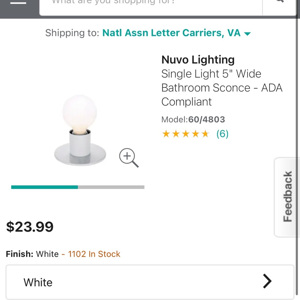 satco nuvo 60-4803 lighting NWT